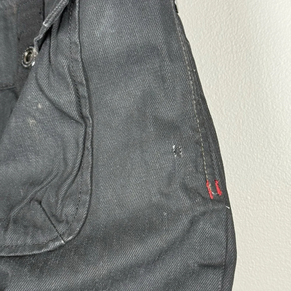 Coogi Men's‎ Black Jean Shorts Flap Pocket Hip Hop Streetwear Y2K Baggy Size 42